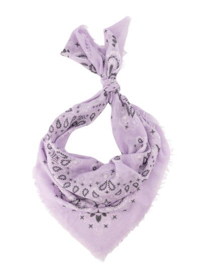 Sjaal Fee Paisley Lila - Peet kleding