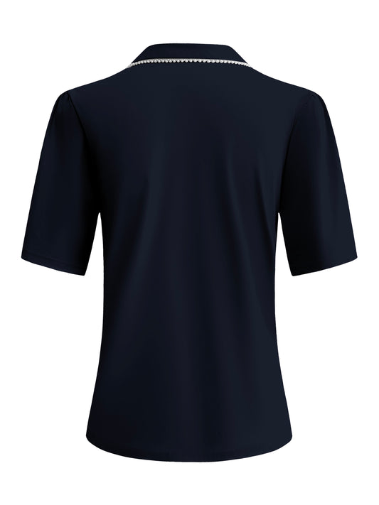 Triple Nine Travel Top Cherie Navy - 6941 - Peet kleding