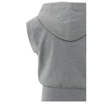 Yaya Hoodie Mouwloos Grijs - Peet kleding