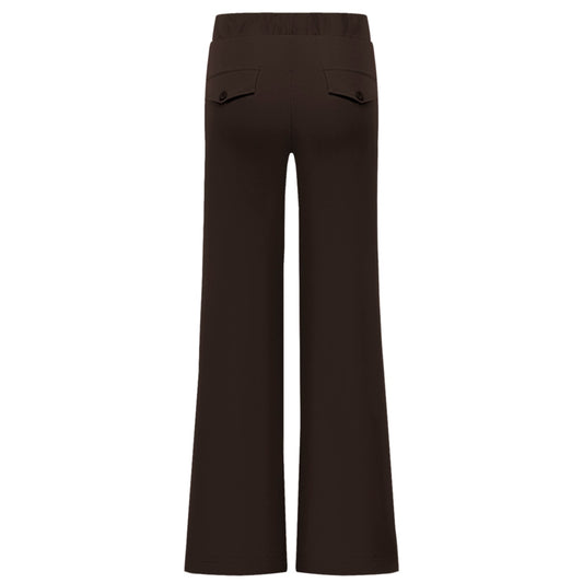 Triple Nine - Travel Broek Mirte Donkerbruin - 2701 - Peet kleding