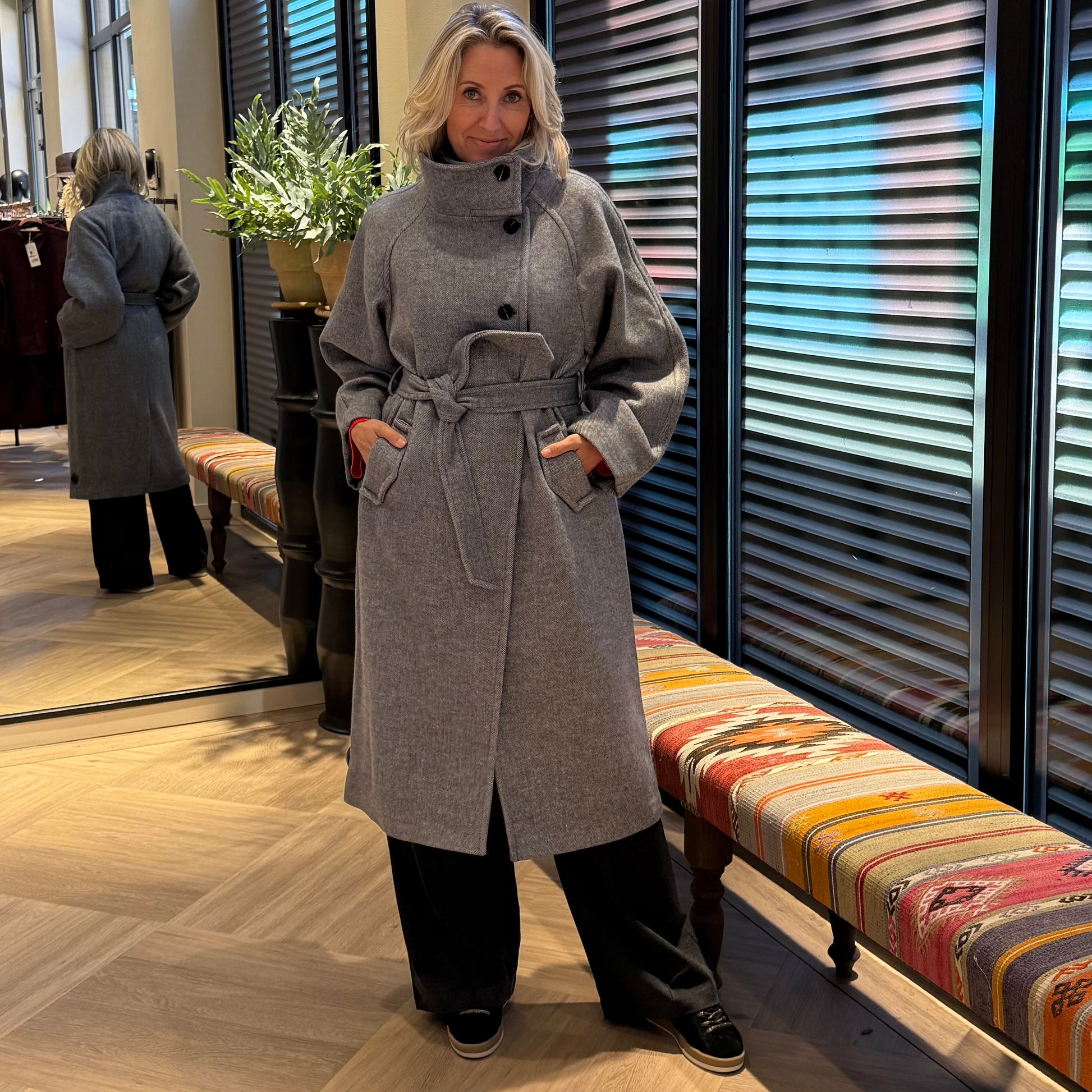 Ichi Jas Gaziva Grijs - Peet kleding