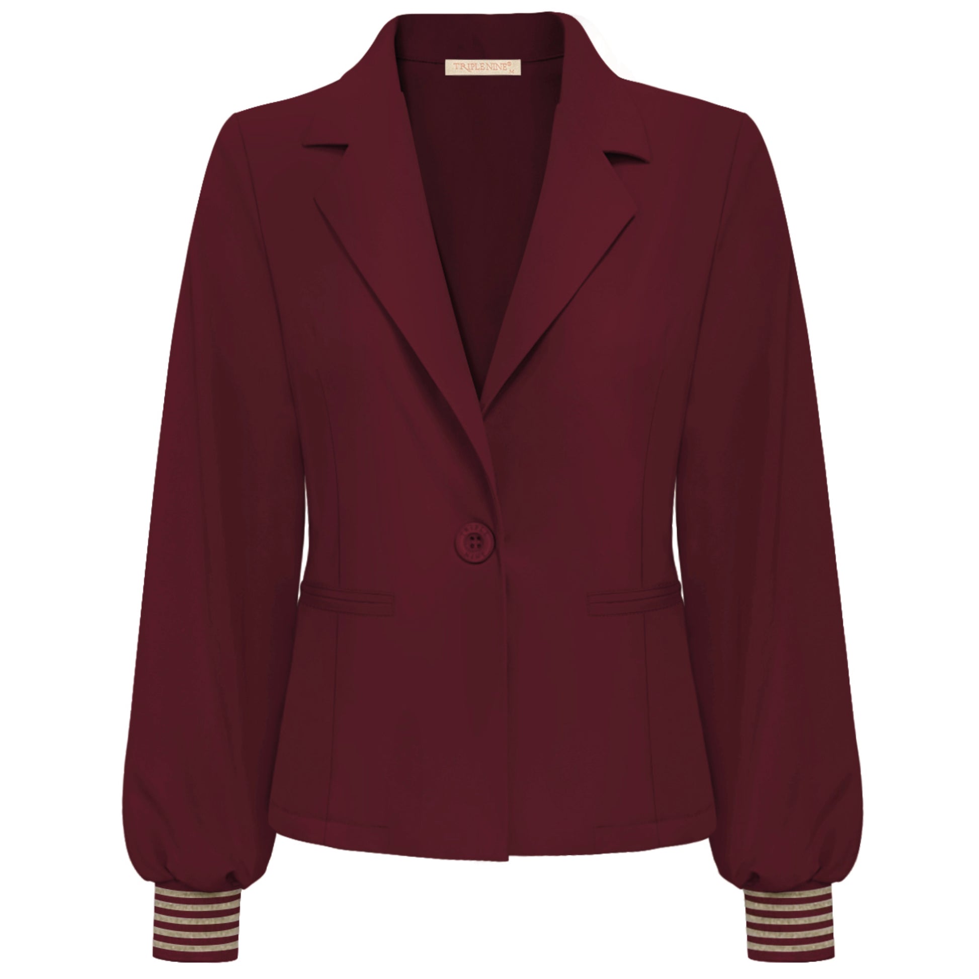 Triple Nine - Travel Blazer Golda Bordeaux - 3907 - Peet kleding