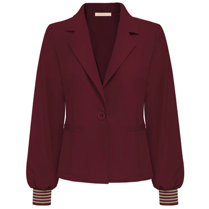 Triple Nine - Travel Blazer Golda Bordeaux - 3907 - Peet kleding