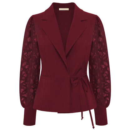 Triple Nine - Travel Blazer Jessica Bordeaux - 3906 - Peet kleding