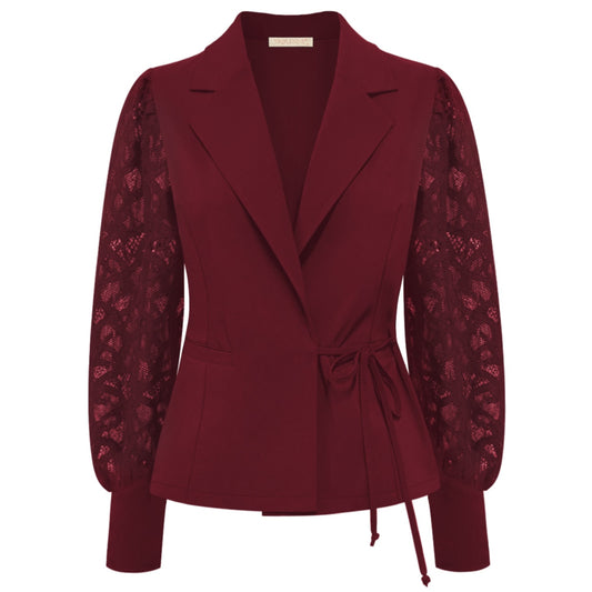 Triple Nine - Travel Blazer Jessica Bordeaux - 3906 - Peet kleding