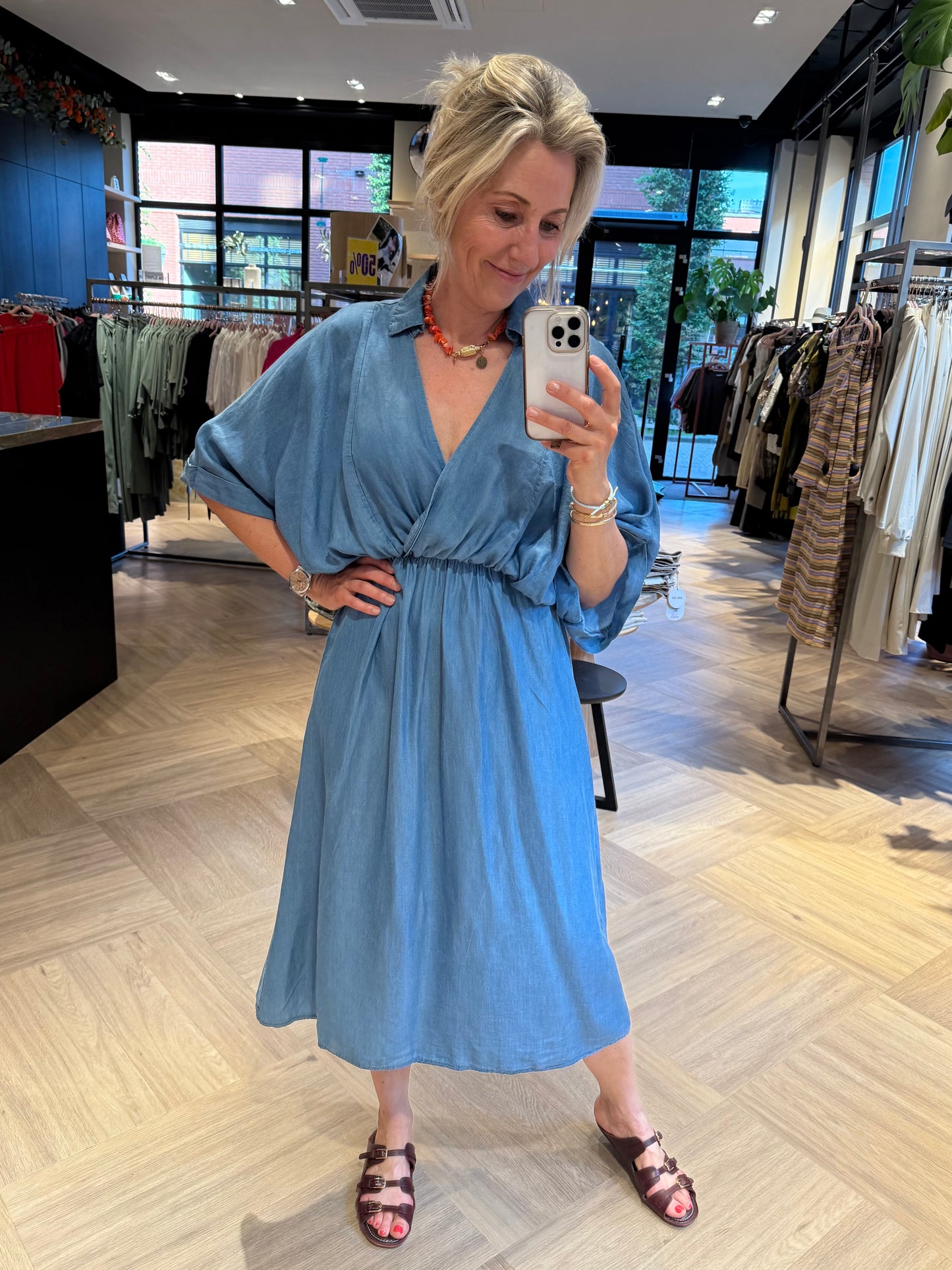 Jurk Letty Denim - Peet kleding