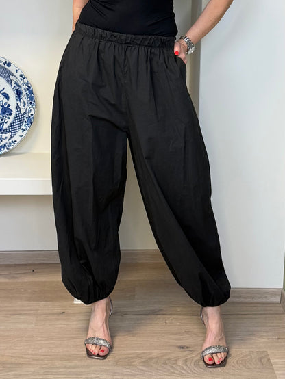 Broek Parachute Zwart - Peet kleding