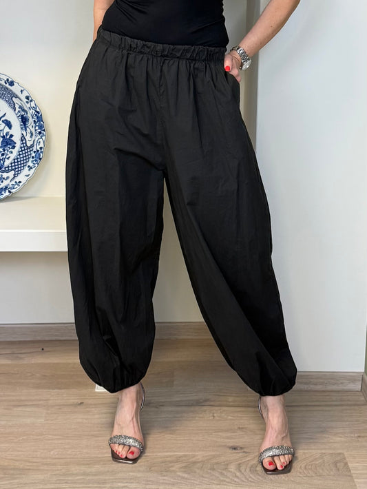 Broek Parachute Zwart - Peet kleding