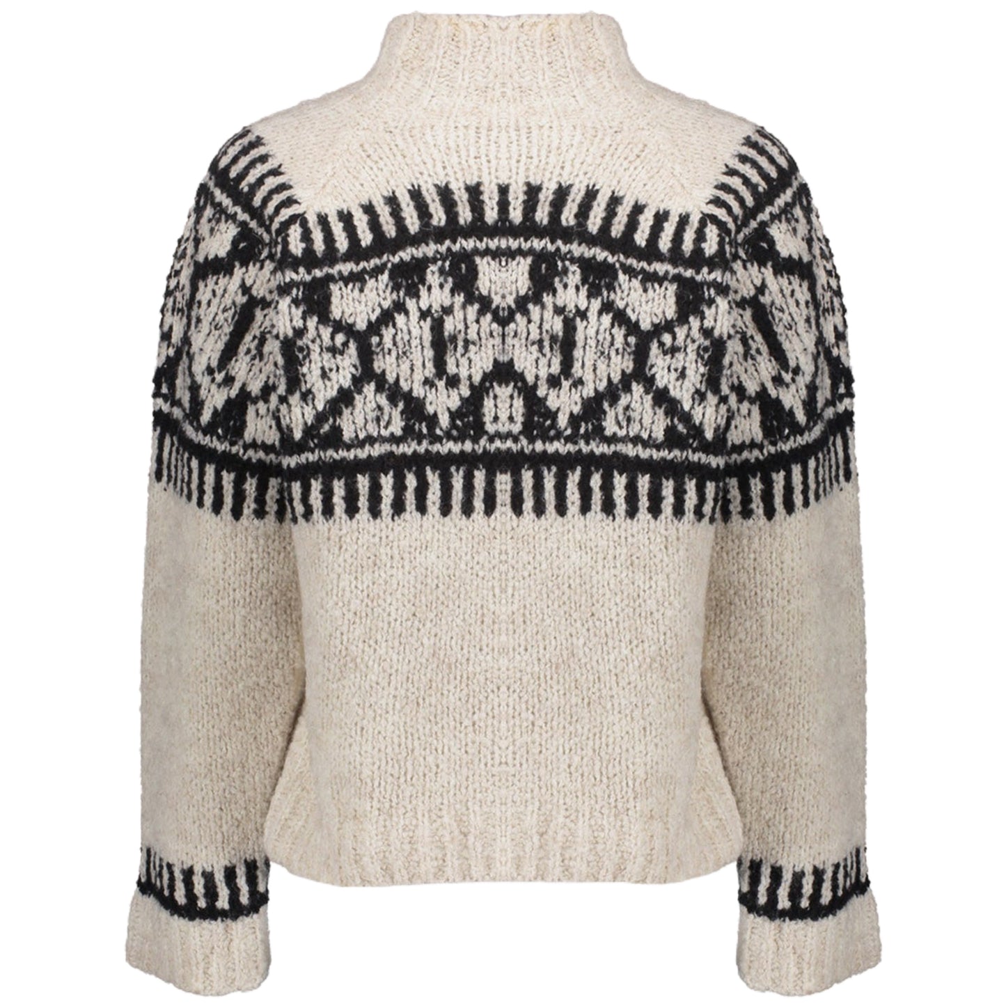 Geisha Trui Turtle Zand Zwart - Peet kleding
