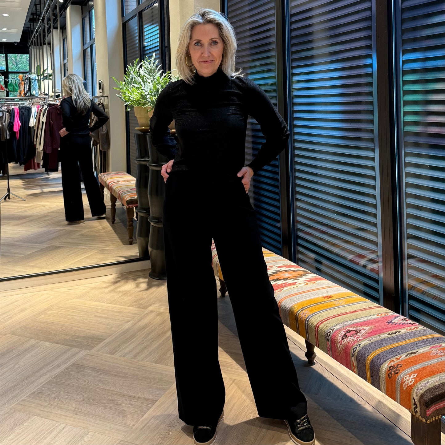Copenhage Muse Tailor Pants Zwart - Peet kleding