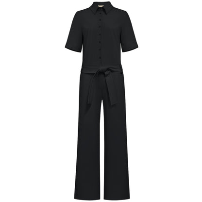 Triple Nine - Travel Jumpsuit Phoenix Zwart - 51905 - Peet kleding