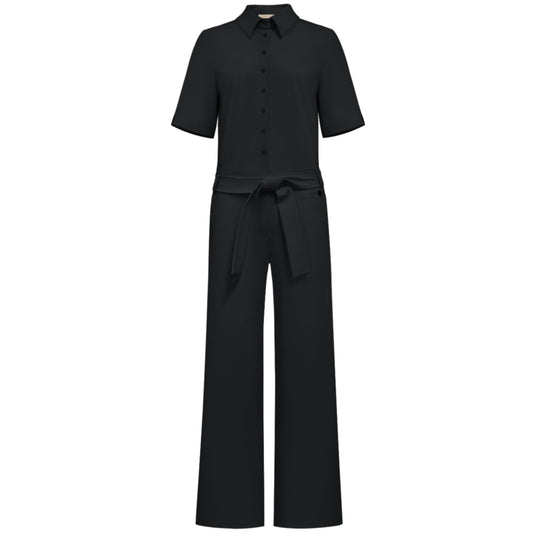 Triple Nine - Travel Jumpsuit Phoenix Zwart - 51905 - Peet kleding