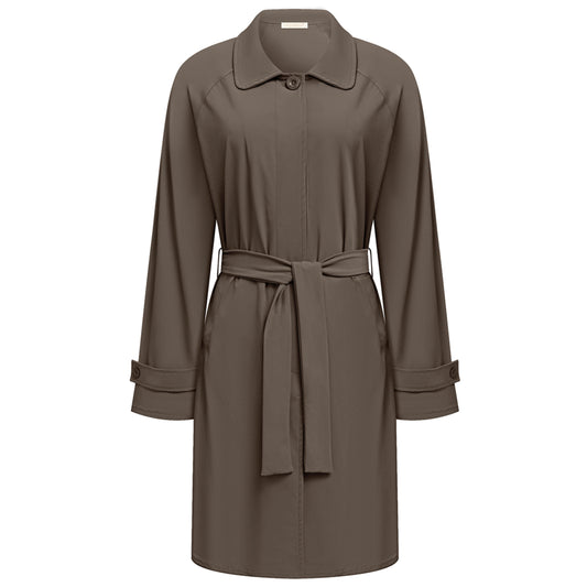 Triple Nine - Travel Trenchcoat Zera Taupe - 91601 - Peet kleding