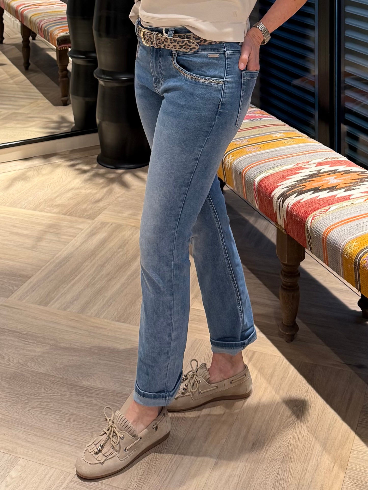 Red Button Jeans Kate Embroid Stoneused - Peet kleding