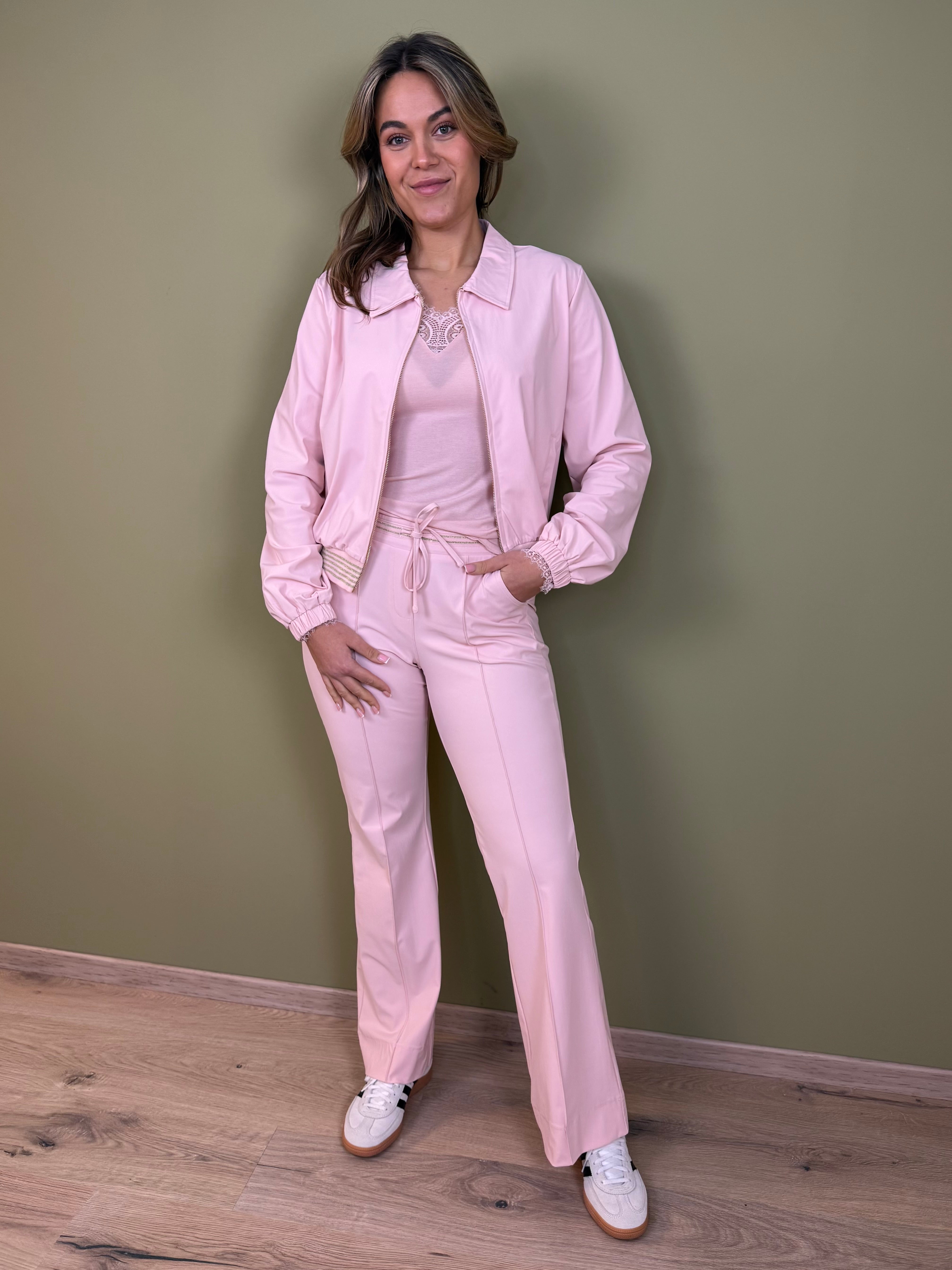 Triple Nine Travel - Triple Nine Travel Jas Nina licht roze