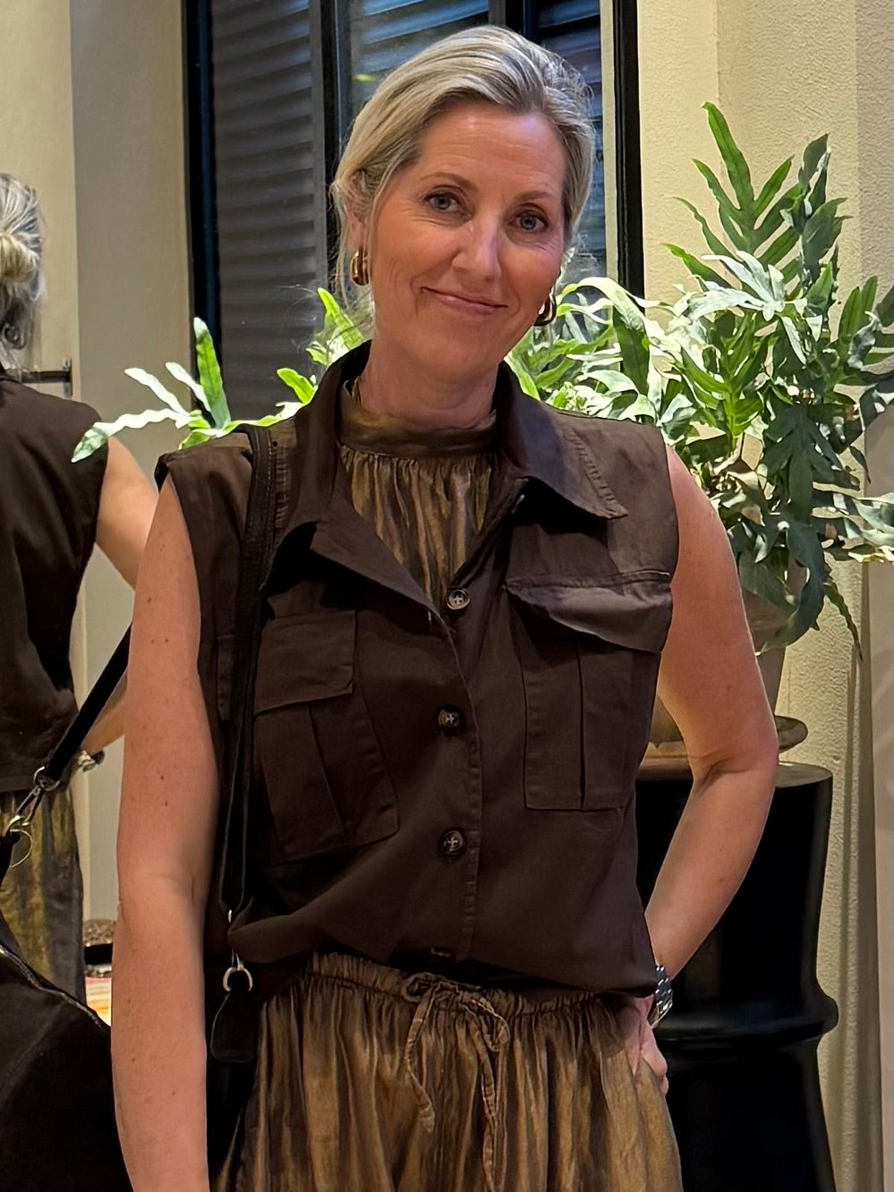 Gilet Fanny Cargo Bruin
