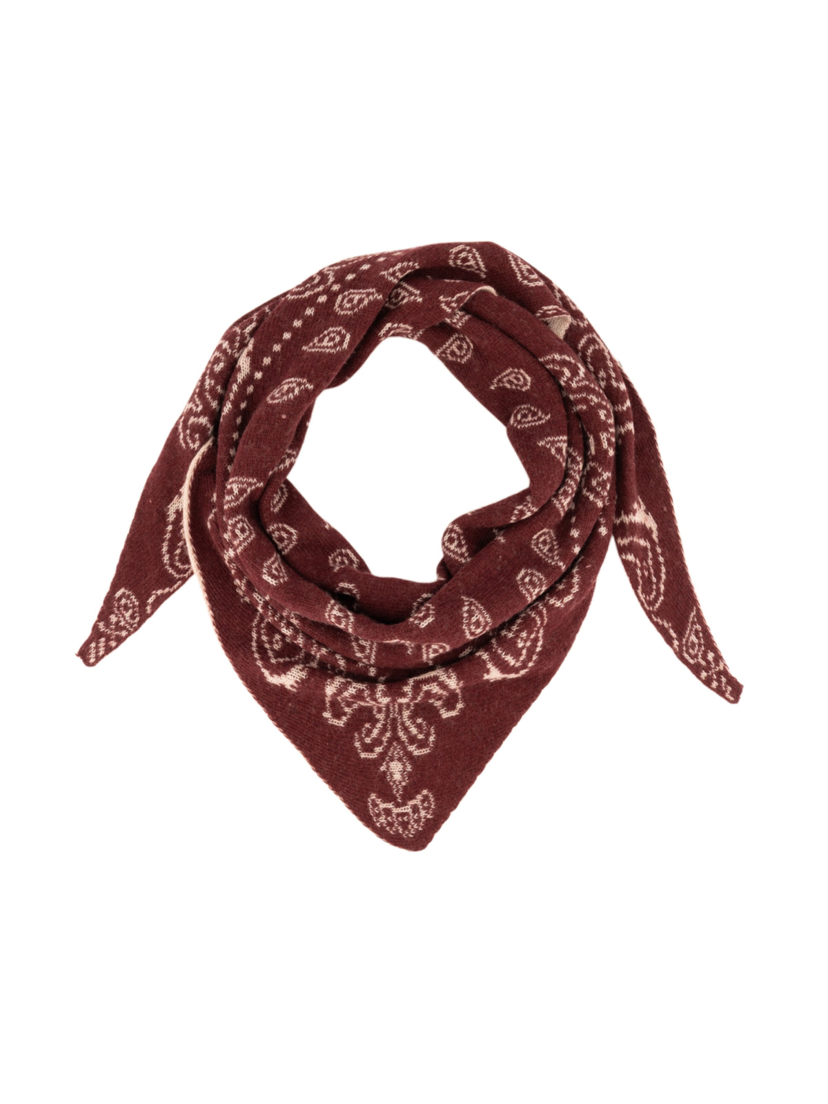 Sjaal Hollis Bordeaux Beige - Peet kleding
