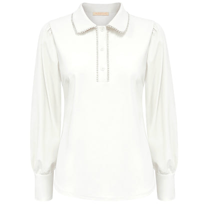Triple Nine - Travel Top Charme Wit - 6926 - Peet kleding