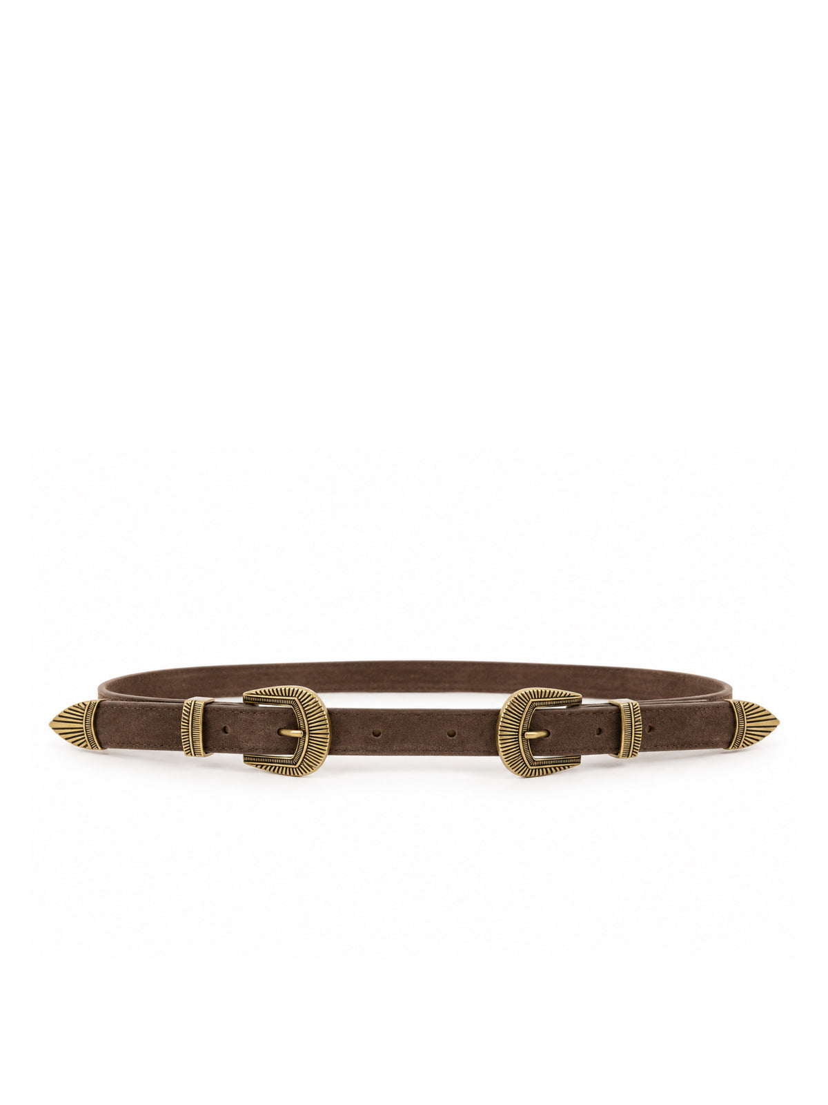 Riem Dolly Suède Donkerbruin - Peet kleding