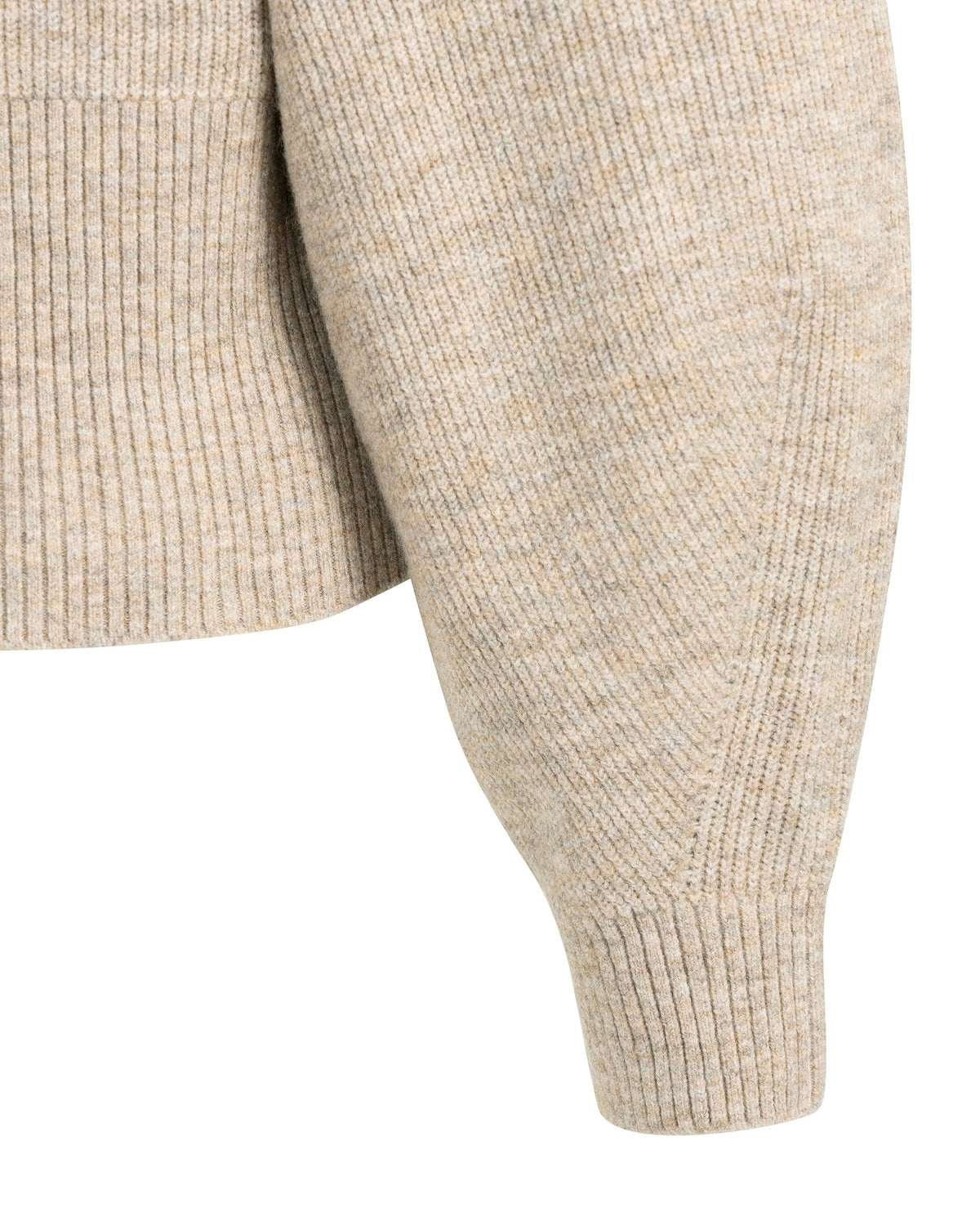 Yaya Trui Light Beige Melange - Peet kleding