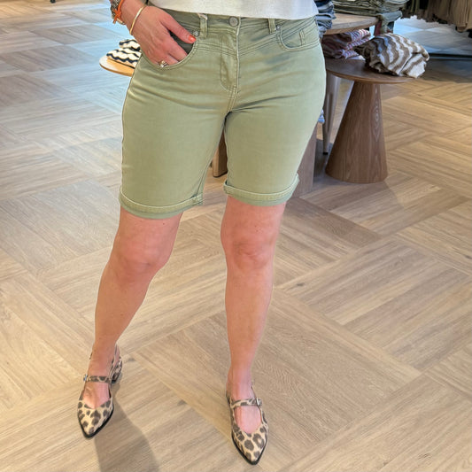 Red Button Relax Short Jog Salie - Peet kleding