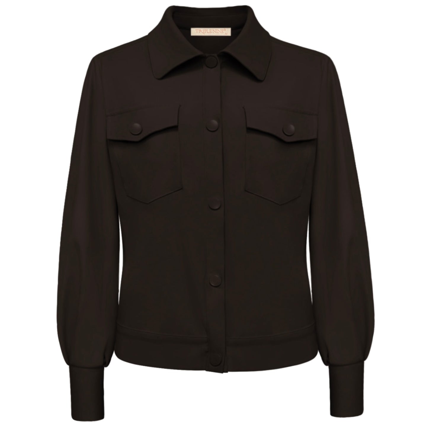 Triple Nine - Travel Jas Lisa Donkerbruin - 92402 - Peet kleding