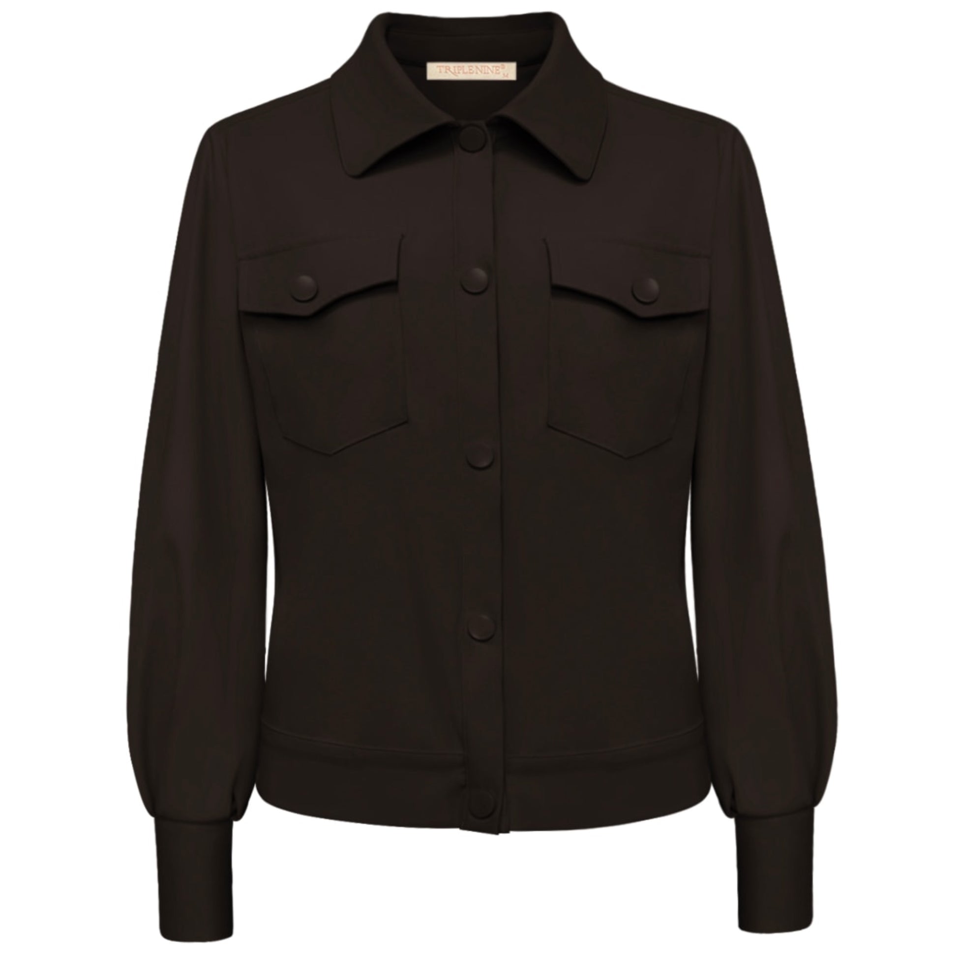 Triple Nine - Travel Jas Lisa Donkerbruin - 92402 - Peet kleding
