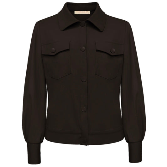 Triple Nine - Travel Jas Lisa Donkerbruin - 92402 - Peet kleding