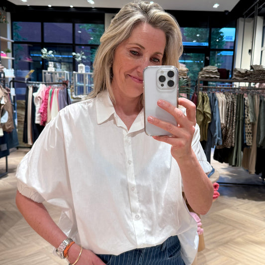 Azzurro Blouse Shirley Wit