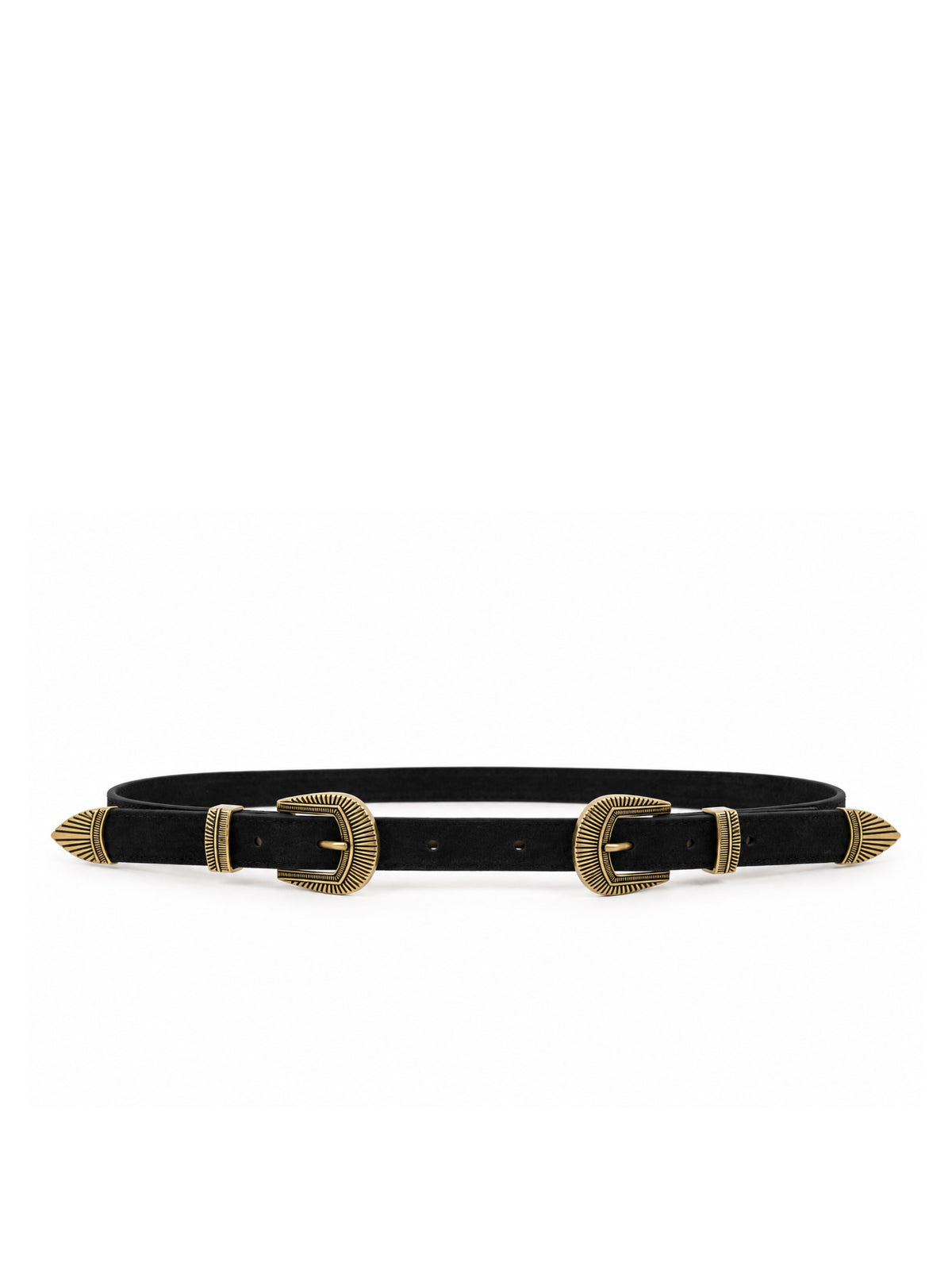 Riem Dolly Suède Zwart - Peet kleding