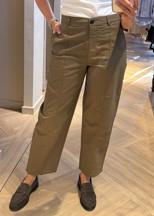 Yaya Broek Teak Brown - Peet kleding