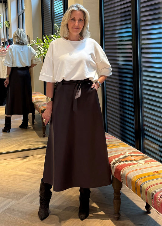 Rino & Pelle Rok Chelsea Chocolat Bean - Peet kleding