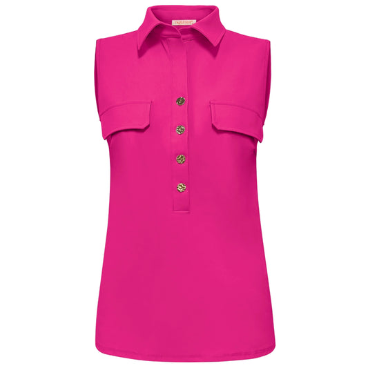 Triple Nine - Travel Top Amber Fuchsia - 6910 - Peet kleding