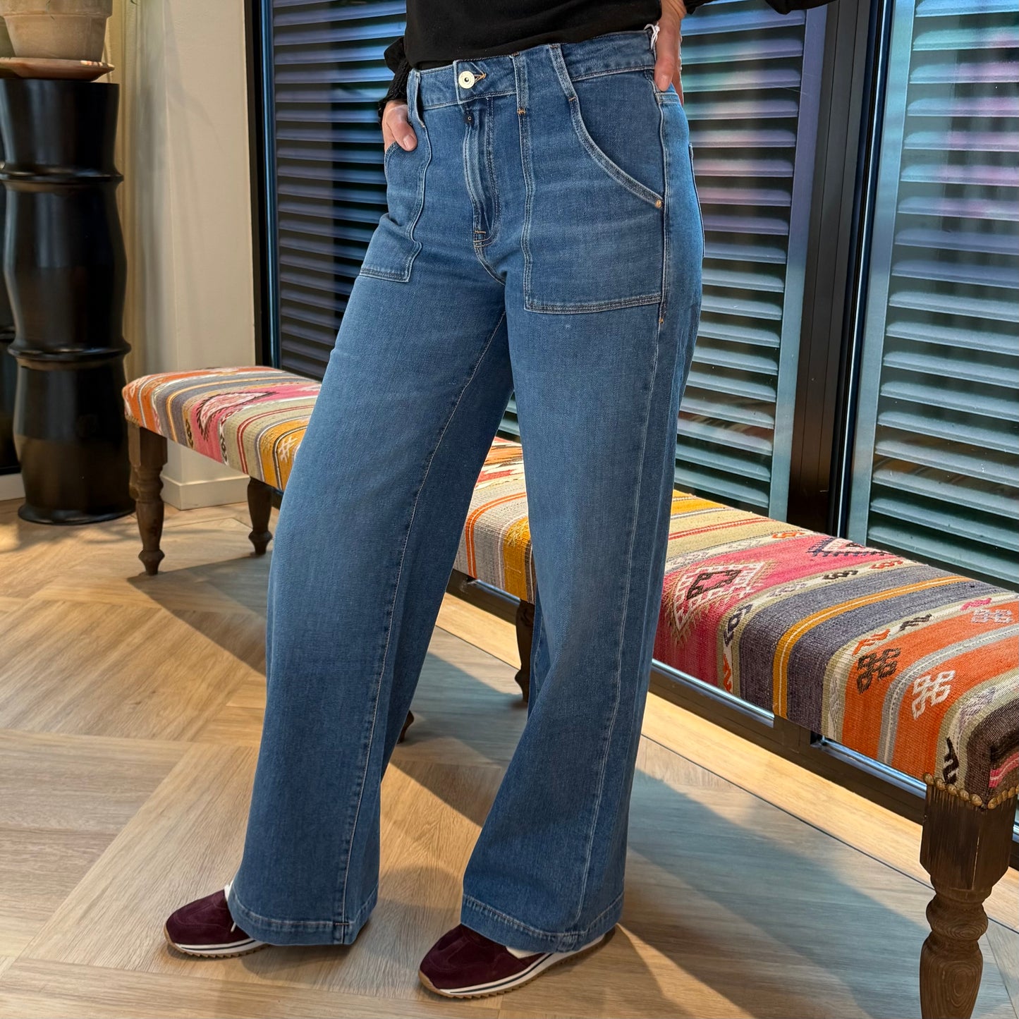COJ Jeans Lulu Medium Blue - Peet kleding