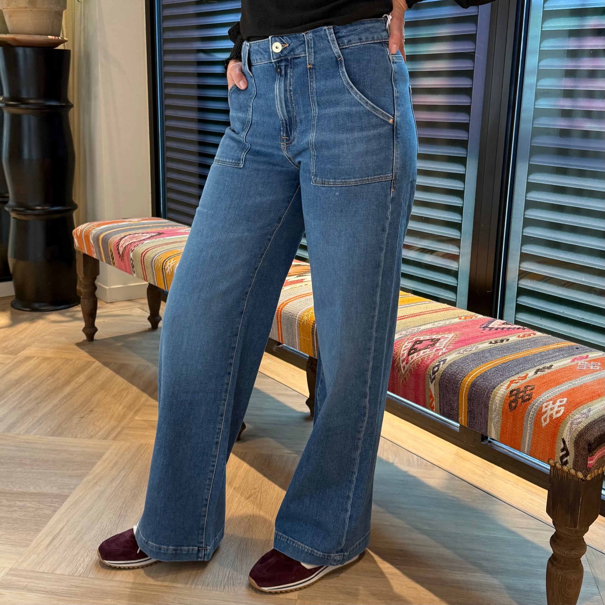 COJ Jeans Lulu Medium Blue - Peet kleding
