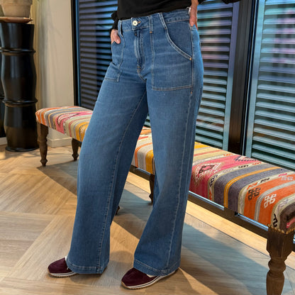 COJ Jeans Lulu Medium Blue - Peet kleding