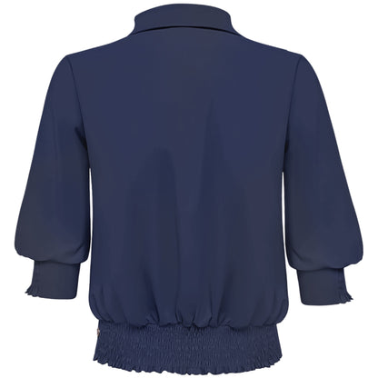 Triple Nine - Travel Blouse Sandy Navy - 5908 - Peet kleding