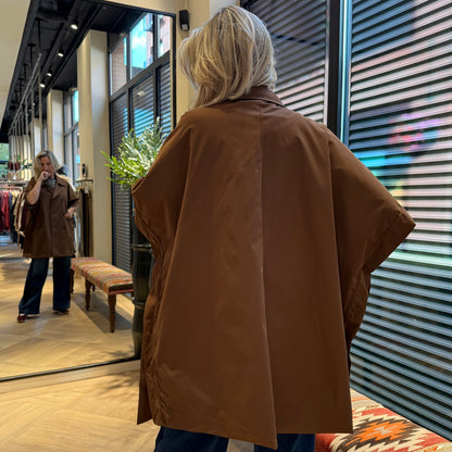 Trench Cape Jane Bruin - Peet kleding
