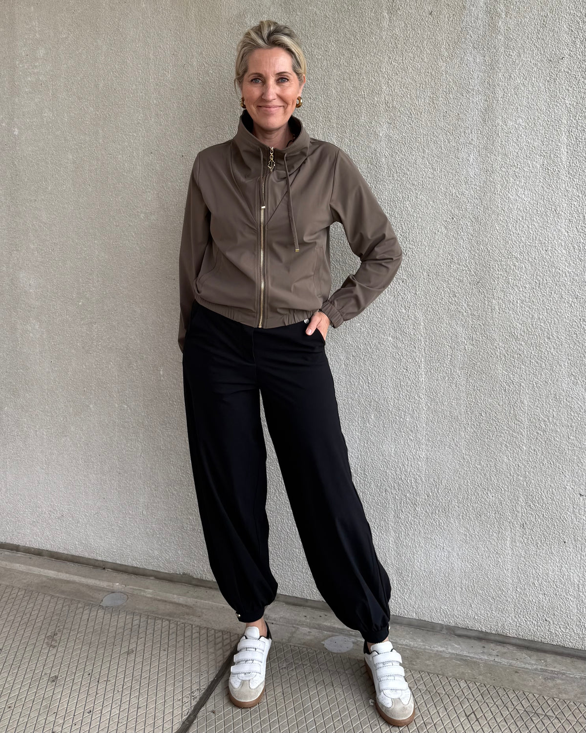 Triple Nine - Travel Jas Collinna Taupe - 92425 - Peet kleding