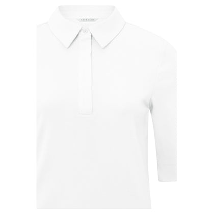 Yaya Polo Pure White - Peet kleding