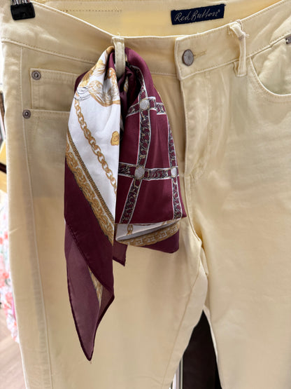 Sjaal Chain Bordeaux - Peet kleding