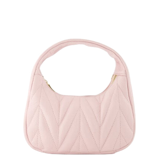 Tas Mabel Leder Roze - Peet kleding