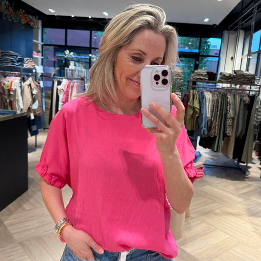Azzurro Blouse Zia Roze - Peet kleding