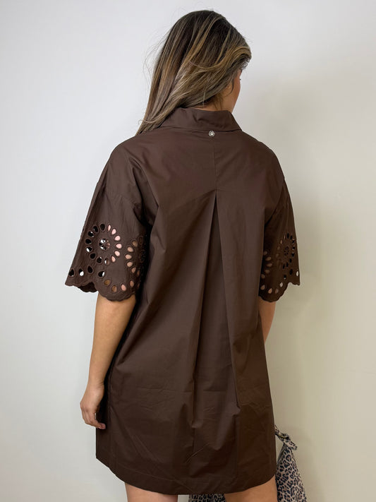 Rino & Pelle Jurk Ceylin Bruin - Peet kleding
