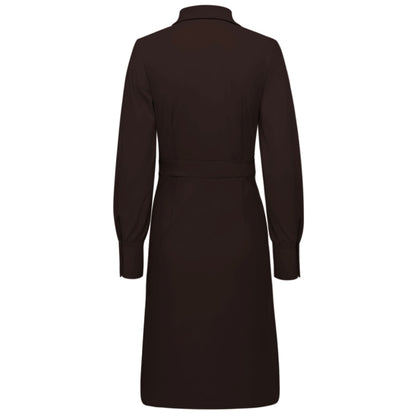 Triple Nine - Travel Jurk Melin Donkerbruin - 51810 - Peet kleding