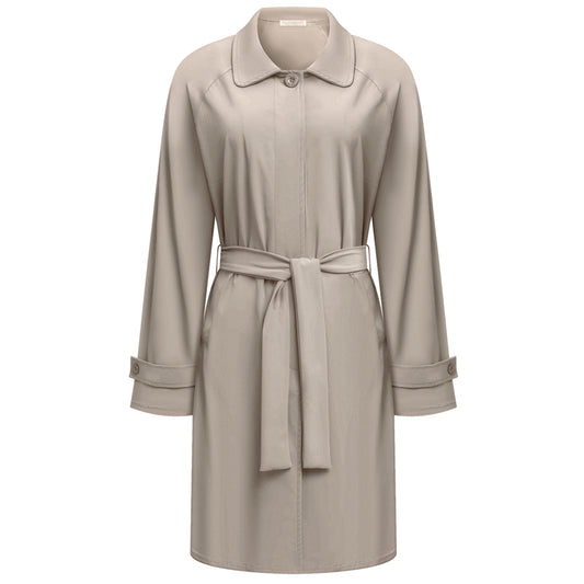 Triple Nine - Travel Trenchcoat Zera Beige - 91601 - Peet kleding