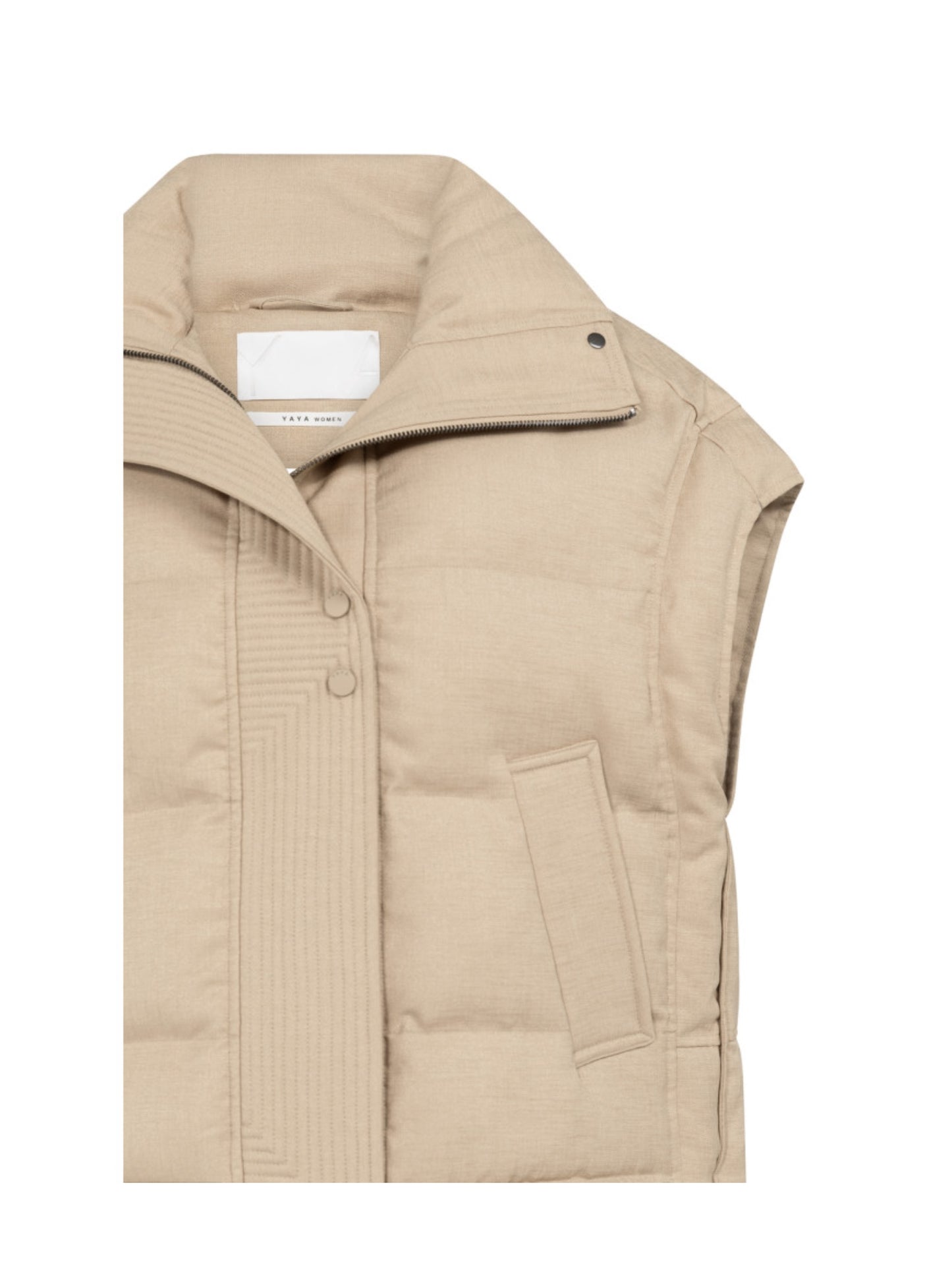 Yaya Bodywarmer Zand - Peet kleding