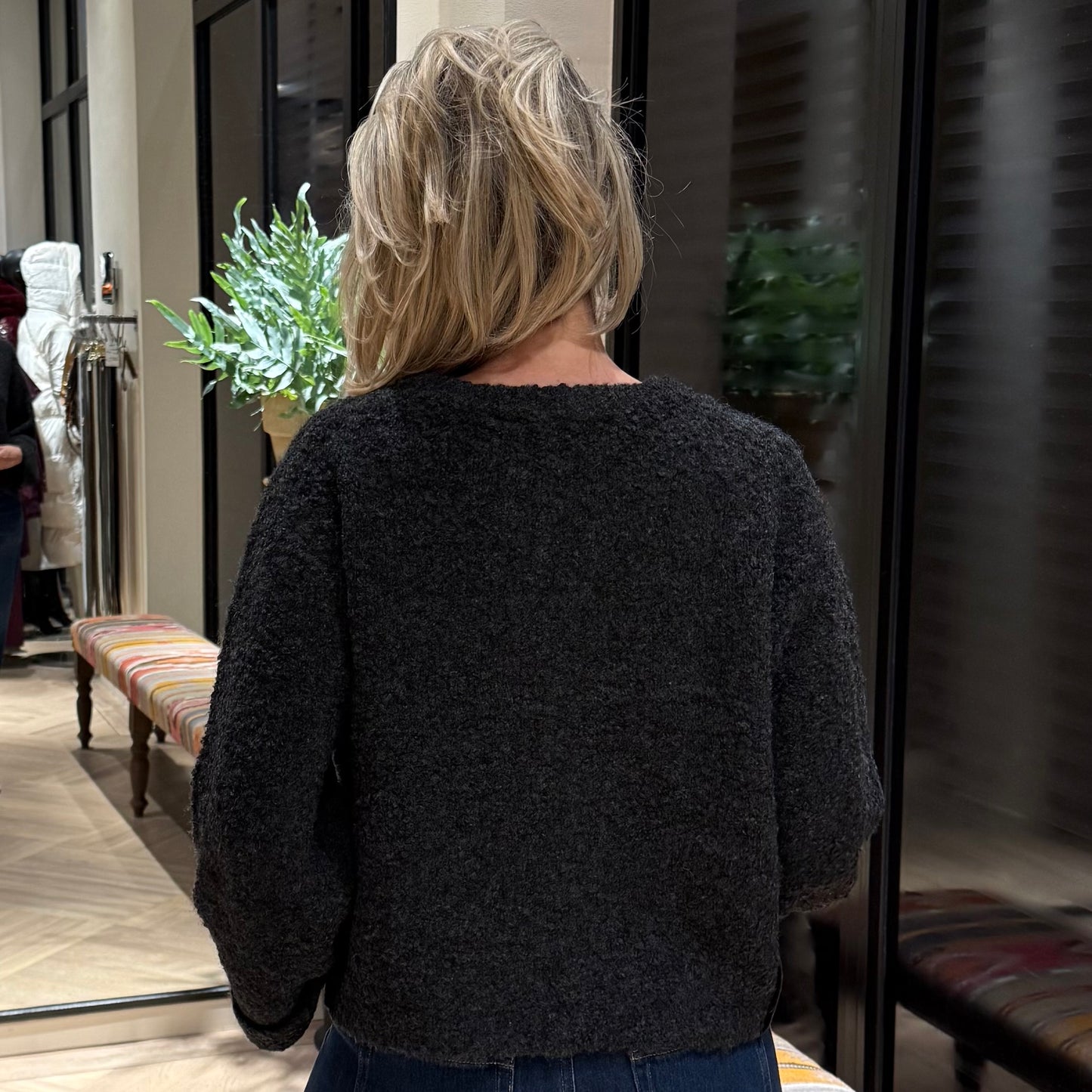 Zhrill Trui Litta Antraciet - Peet kleding