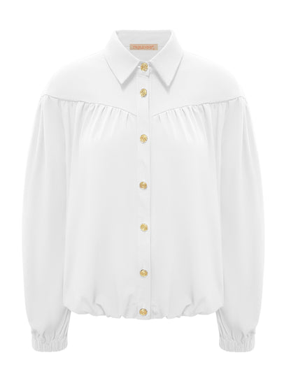 Triple Nine - Travel Blouse Sasha Wit - 5951 - Peet kleding