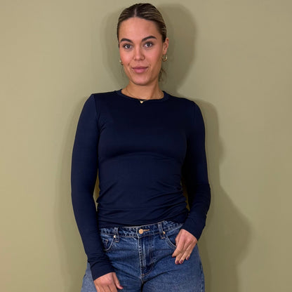 Azzurro Top Bella Blauw - Peet kleding